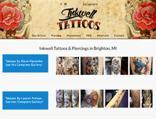 Tablet Screenshot of inkwell-tattoos.com